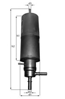 MAGNETI MARELLI 154068243200 -  Топливный фильтр